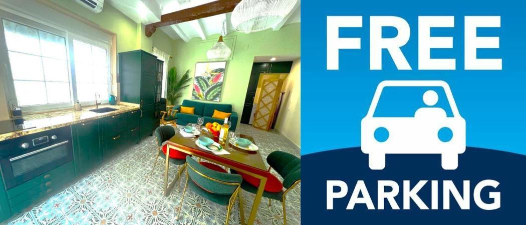 Esmeralda Apartment With Free Private Underground Parking Валенсия Экстерьер фото